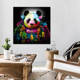 Miico,Painted,Paintings,Animal,Panda,Paintings,Decoration