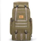 IPRee,Canvas,Tactical,Backpack,Waterproof,Travel,Unisex,Hiking,Climbing,Rucksack