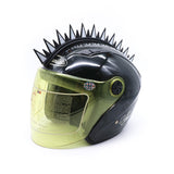 Rubber,Motorcycle,Biker,Decals,Sticker,Helmets,Mohawks,Mohawk,Spikes