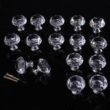 16PCS,Crystal,Glass,Cabinet,Diamond,Shape,Drawer,Cupboard,Handle,Pulls