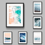 Ocean,Waves,Nordic,Poster,Canvas,paintings,Seascape,Picture,Decor