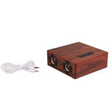 Loskii,Portable,Wooden,bluetooth,Speaker,Speaker,Alarm,Clock,Display,Column,Stereo,Speaker