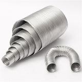 Aluminum,Flexible,Length,Exhaust,Sizes,Diameter