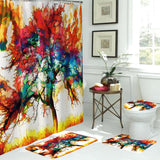 Bathroom,Carpet,Shower,Curtain,Bathroom,Waterproof,Decoration