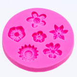 Flower,Silicone,Fondant,Mould,Decorating,Baking,Sugarcraft,Pastry