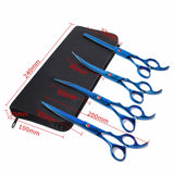 Cutting,Plating,Scissors,Grooming,Curved,Professional,Scissors