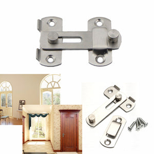 Stainless,Steel,Window,Safety,Sliding,Barrel,Latch