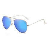 Men's,Metal,Large,Frame,Sunglasses,Mirror,Driver,Polarized,Sunglasses