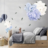 Peony,Flower,Blossom,Sticker,Nursery,Living,Bedroom,Decor,Decal,Decorations