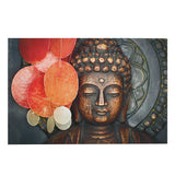 Statue,Meditation,Painting,Print,Cambric,Sticker,Decor