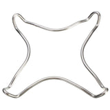 Chrome,Plating,Steel,Metal,Stove,Coffee,Maker,Trivet,Stand,Cooker