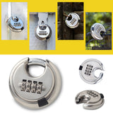 Security,Digit,Combination,Padlock,Steel,Alloy,Heavy,Hardened