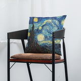 Abstract,Starry,Painting,Cotton,Linen,Pillow,Waist,Cushion,Cover