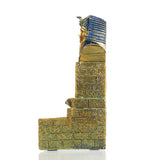 Seraphic,Egyptian,Pharaoh,Golden,Backflow,Incense,Burner,Holder