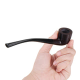 Ebony,Wooden,Enchase,Smoking,Filter,Handle,Water