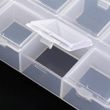 Grids,Transparent,Storage,Parts,Components,Container,Assortment,Organizer