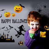 Miico,MJ7012,Cartoon,Halloween,Sticker,Festive,House,Decoration,Sticker