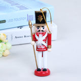 Wooden,Nutcracker,Soldier,Handcraft,Walnut,Puppet,Christmas,Decorations