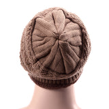 Knitted,Slouch,Beanie,Coral,Fleece,Linen,Double,Layers,Elastic,Mountaineering,Outdooors