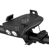 XANES,130db,Front,Light,Phone,Holder,2000mAh,Rechargeable,Waterproof,Handlebar,Light"