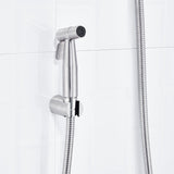 Stainless,Steel,Handheld,Douche,Bidet,Spray,Shower,Toilet,Adapter