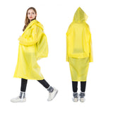 Reusable,Raincoat,Backpack,Waterproof,Poncho,Women