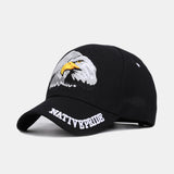 Unisex,Outdoor,Baseball,Eagle,Embroidery,Cotton,Breathable,Visor