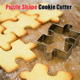 Stainless,Steel,Puzzle,Shape,Cookie,Cutter,Fondant,Decorating