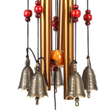 Solid,Bronze,Chimes,Hanging,Ornament,Garden,Decor