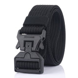 125CM,Magnetic,Buckle,Leisure,Canvas,Breathable,Waist,Quick,Unlock,Men's,Elastic,Tactical