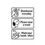 Epidemic,Prevention,Window,Background,Washing,Hands,Healthcare,Sticker,Floor,Decor