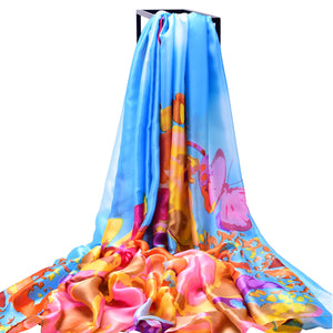 Women,Flower,Print,Beach,Shawl,Casual,Outdoor,Scarves