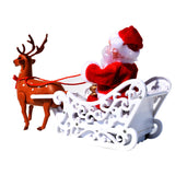 Electric,Riding,Santa,Claus,Walking,Music,Santa,Claus,Music,Christmas,Decorations