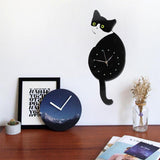 Lovely,Animal,Shaped,Swinging,Pendulum,Clock,Decor