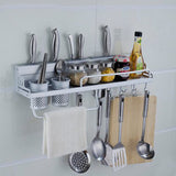 Multifunction,Kitchen,Storage,Organizer,Holder,Hooks,Spice,Shelf