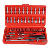 BIKIGHT,Teeth,Ratchet,Wrench,Socket,Hardware,Motorcycle,Repairing,Vanadium,Tools