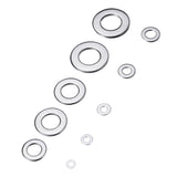 Suleve,MXSW8,400Pcs,Stainless,Steel,Washer,Assortment