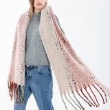 190*56,Women,Winter,Vintage,Artificial,Cashmere,Scarf,Tassel,Shawl