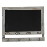 Rustic,Framed,Chalk,Board,Mounted,Vintage,Message,Notice,Display,Board,Hangers