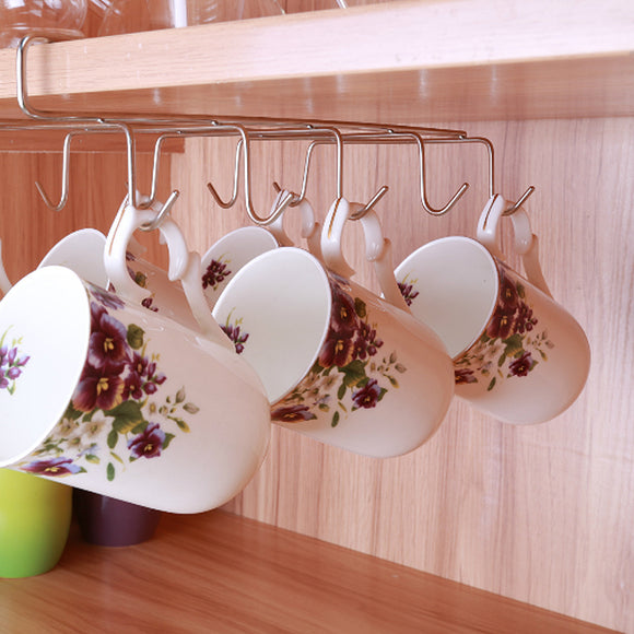 Hooks,Stainless,Steel,Kitchen,Storage,Cupboard,Hanging,Shelf,Hanger,Chest,Storage