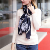 180CM,Women,Pashmere,Flower,Scarf,Casual,Thickening,Shawl,Scarves