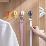 Balloon,Shape,Hooks,Hanging,Seamless,Strong,Adhesive,Kitchen