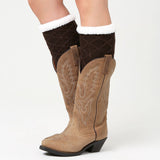 Unisex,Winter,Warmer,Thicken,Fleece,Liner,Diamond,Socks,Boots