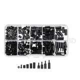 Suleve,M2NH4,Nylon,Screw,Black,Screw,Nylon,Standoff,Assortment,300Pcs