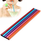 Aluminum,Drinking,Straw,Straws,Reusable,Slurpee,Cocktail,Drinking,Straw,Party,Supplies