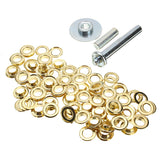 100pcs,Brass,Coated,Canvas,Buckle,Quick,Fastener,Buttons,Screws