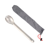 Keith,Ti5319,Titanium,Handle,Ultralight,Spork,Spoon,Outdoor,Camping,Picnic,Travelling,Tableware