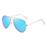 Men's,Metal,Large,Frame,Sunglasses,Mirror,Driver,Polarized,Sunglasses