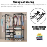 Heavy,Clothes,Garment,Hanging,Display,Stand,Storage,Shelf