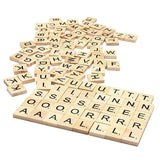 100pcs,School,Wooden,Scrabble,Tiles,Letters,Wedding,Pendants,Craft,Complete,Decor,Supplies